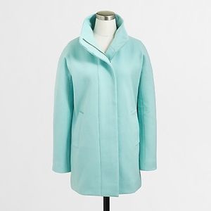 J. Crew City Coat in Taupe/Brown with pockets